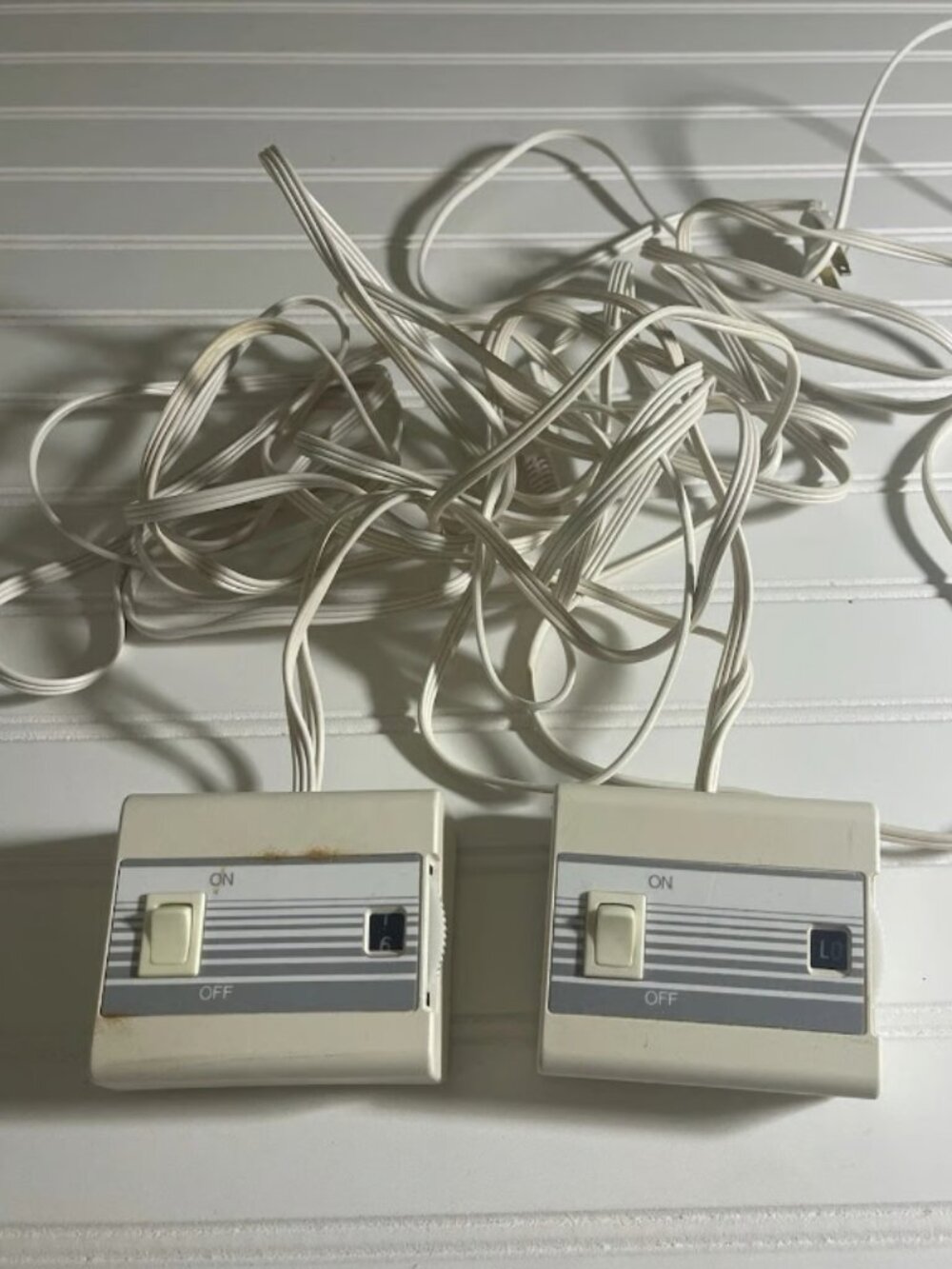 Sunbeam Electric Blanket Dual Controller 3 Prong cord 613A - E23623